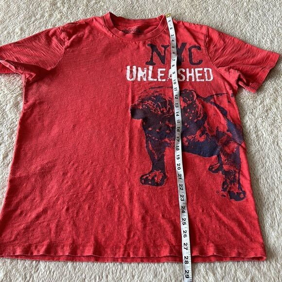 Aeropostale Short sleeve shirt red size Large - Picture 12 of 16
